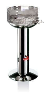 Barbecook Holzkohle Säulengrill: Barbecook Optima Inox