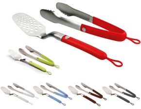 Weber Style Spezial BBQ Grillbesteck Set 2-teilig Warm Grey Edelstahl
