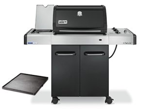 Weber Spirit E-320 Premium Johann Lafer Ausstattung Schwarz
