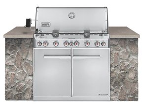 Weber Summit S-660 Built-In Einbaugrill Edelstahl