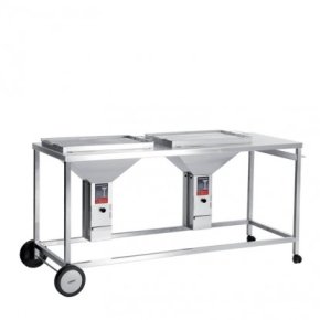 Th&uuml;ros Duo Gewerbegrill fahrbar
