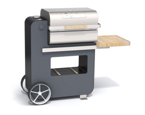 Bob Grillson Pelletgrill - Holzpellet Grill in Schwarz und Anthrazit