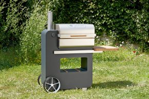 Bob Grillson Pelletgrill - Holzpellet Grill in Schwarz und Anthrazit
