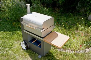 Bob Grillson Pelletgrill - Holzpellet Grill in Schwarz und Anthrazit