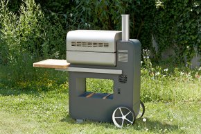 Bob Grillson Pelletgrill - Holzpellet Grill in Schwarz und Anthrazit