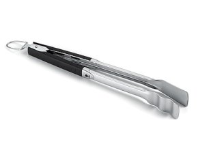 Weber Würstchen Zange Edelstahl schwarz