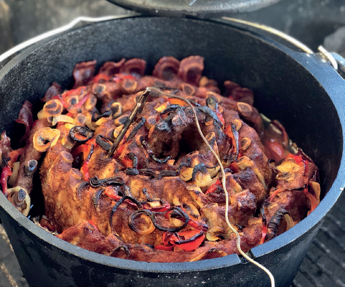 Spare Ribs Burger aus dem Dutch Oven Grillrezepte