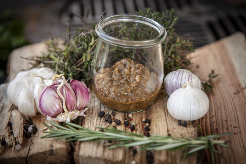 Selbstgemachtes Chimichurri Pesto