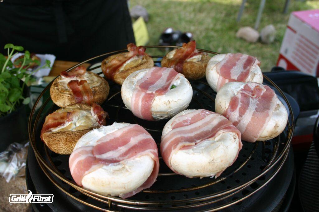 Gefüllte CHampignons mit Bacon