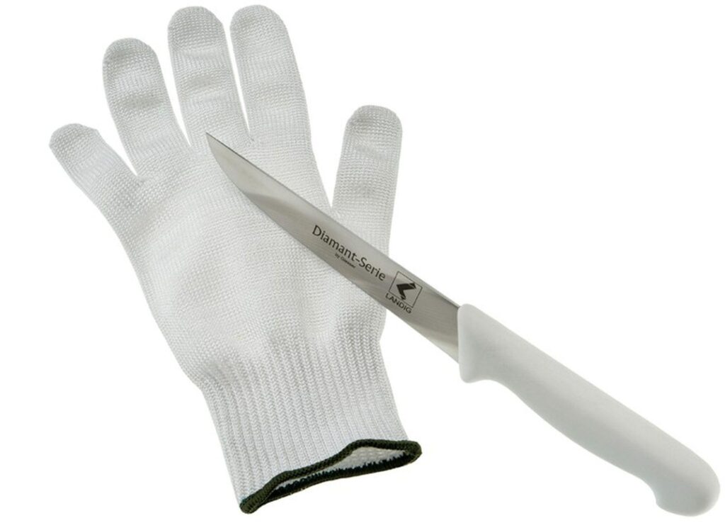 Lava Schnittschutzhandschuh mit Messer