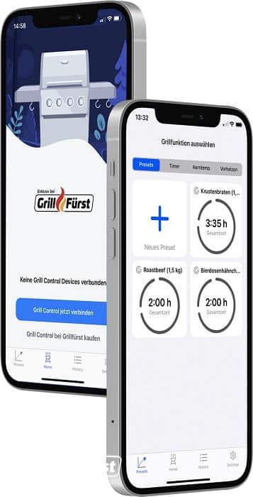 Grillfürst Grill Control App für die Steuerung