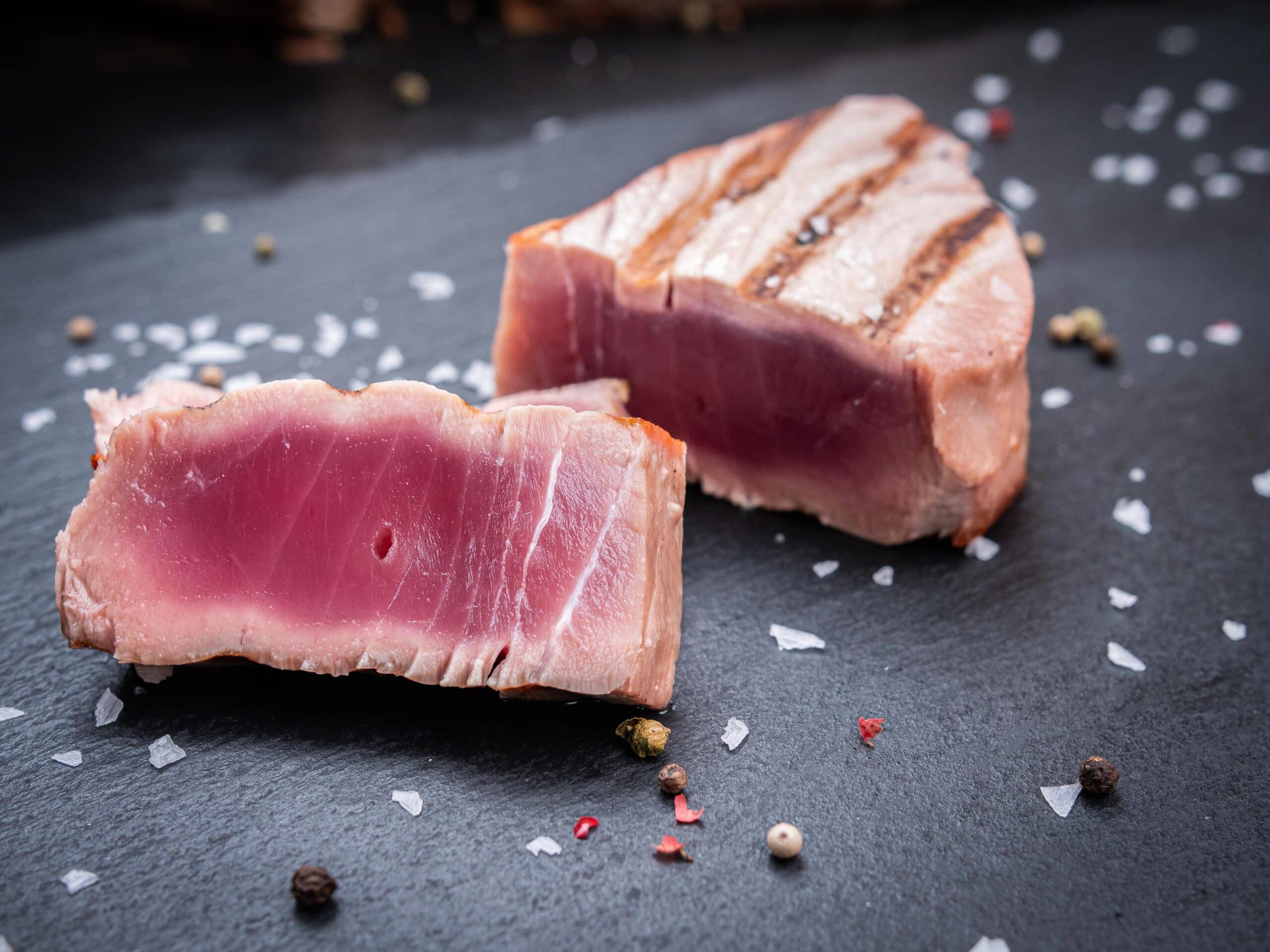 Thunfisch Steak gegrillt