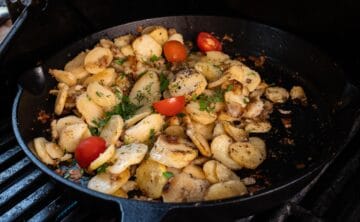 Gegrillter Kartoffelsalat vom Grill