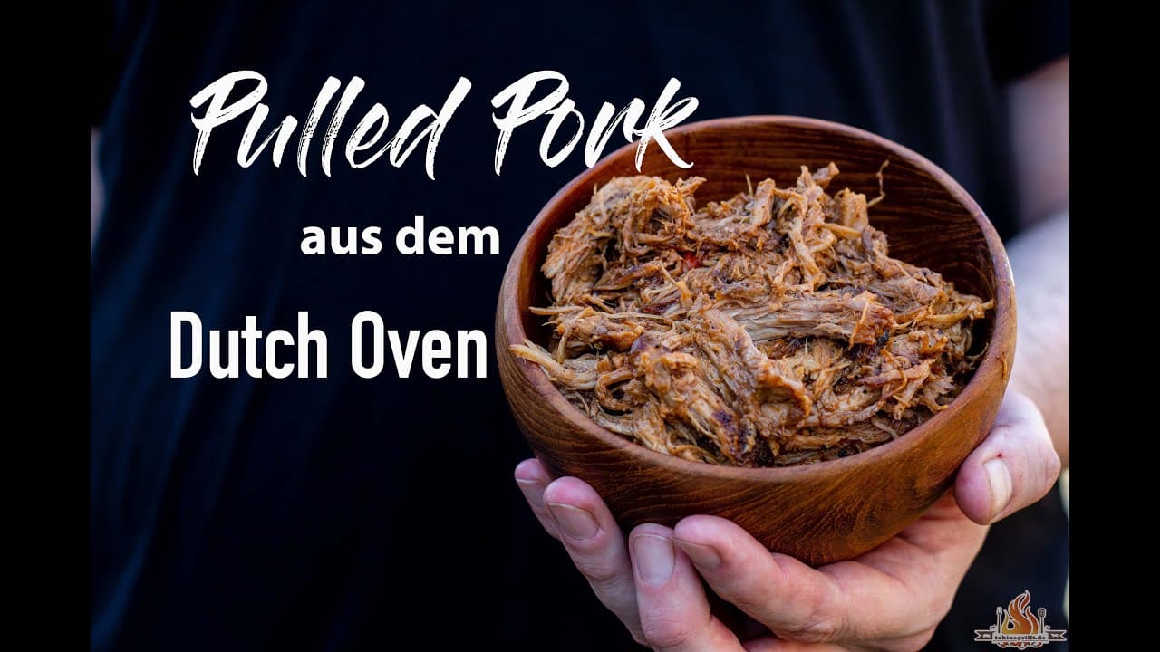 Pulled Pork aus dem Dutch Oven von Tobiasgrillt