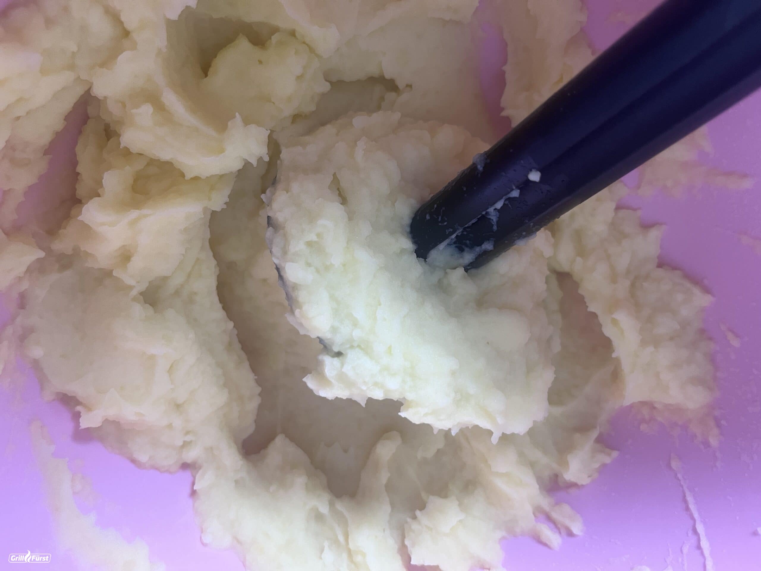 Gestampftes Kartoffelpüree oder auch Kartoffelstampf