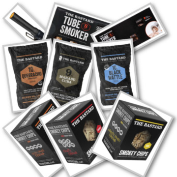 The Bastard Kohle, Anzünder und Räucherholz