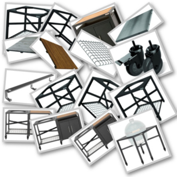 Outdoorküchen Module: Big Green Egg