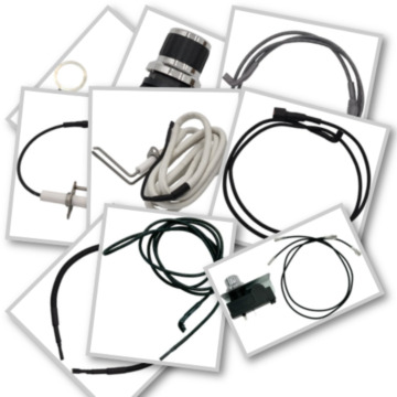 Zünder und Elektroden