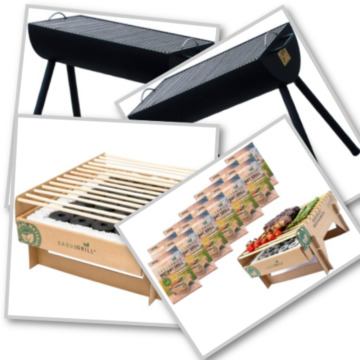 Holzkohle Boxgrills