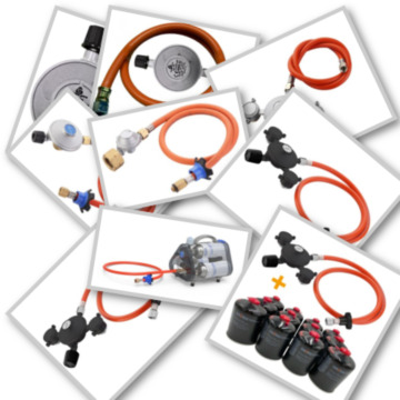 Gaskartuschen Adapter