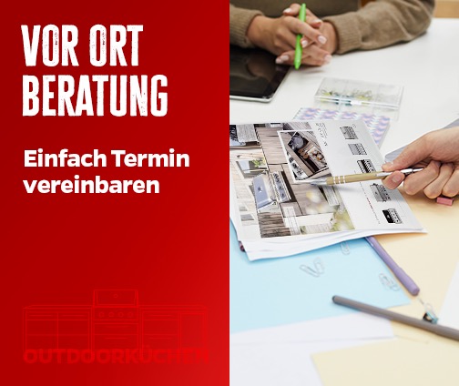 Outdoorküche Beratung vor Ort zu Hause