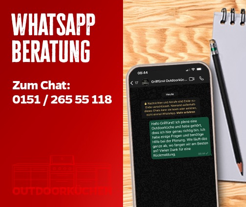 Whatsapp Outdoorküchen Beratung