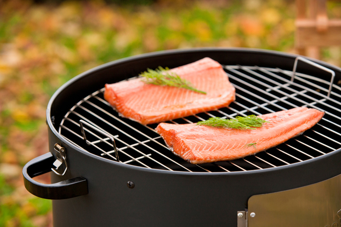 Ein runder Raeucherofen von Barbecook Ein runder Raeucherofen von Barbecook
