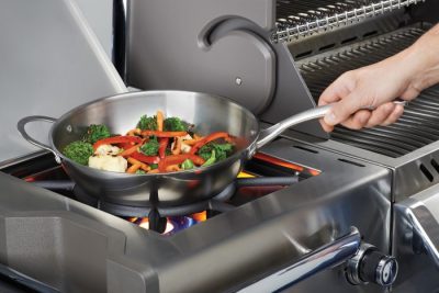 Napoleon Edelstahl Wok Napoleon Grillpfannen und Töpfe