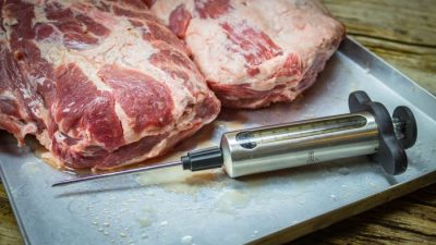 Marinadenspritze zum Injizieren Marinadenspritze zum Injizieren