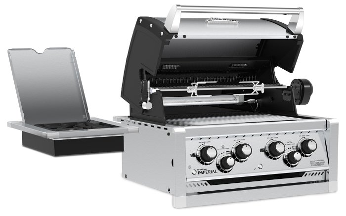 Der Einbaugrill für die Outdoor Küche