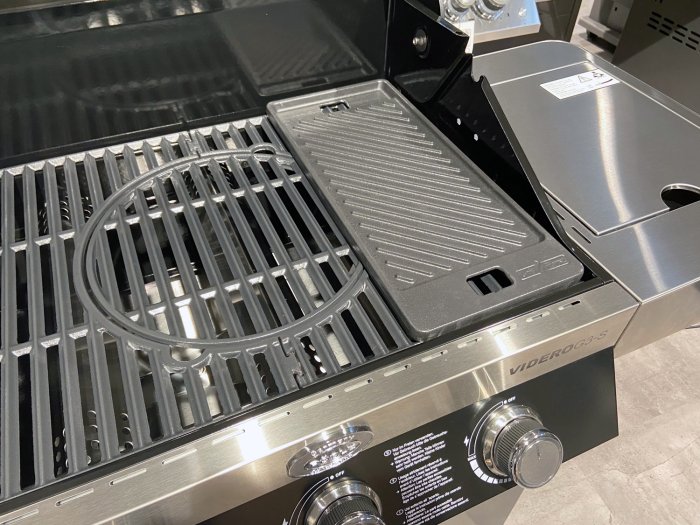 Grillfürst Grillplatte Gussplatte für Videro G3-S Vario+ Modell 2021