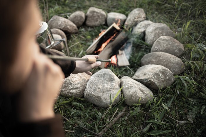 Petromax Feuerrohr zum Entfachen von Glutnestern