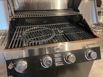 Das Vario-Grillrostsystem 2021 im Videro G4-S Der Videro G4-S 2021 mit dem neuen Vario-Grillrostsystem