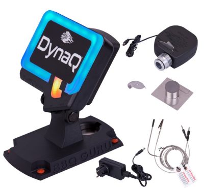 Monolith DynaQ BBQ Guru Ceramic Set - Komplettset Das Monolith BBQ Guru DynaQ Universal-Set: Inkl. Lüfter und Adapterplatten für Keramikgrills und Holzkohle Kugelgrills