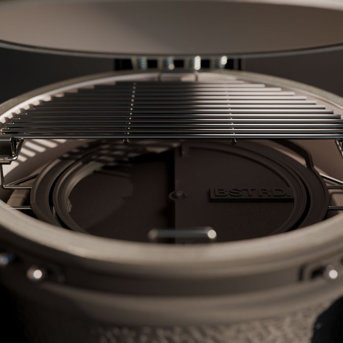 Grillrostsystem beim BSTRD. Keramikgrill Pro Large Solo Graphite