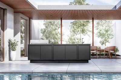 BURN Outdoor Küche Lux mit Einbaugrill BURN Outdoor Küche Lux mit Einbaugrill