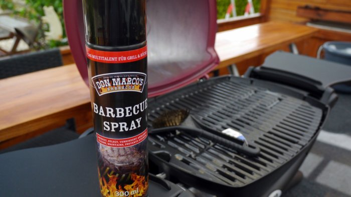 Barbecue Spray von Don Marco´s