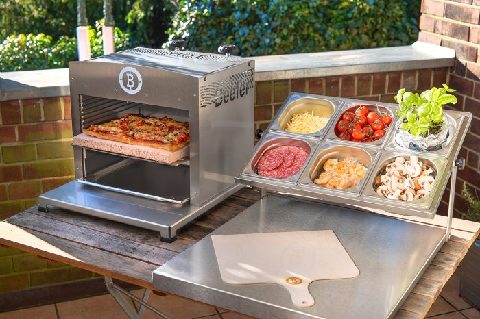 Beefer Twin PRO Oberhitzegrill als vollwertiger Pizzaofen