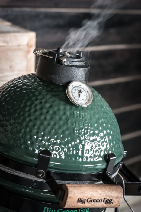 Das Mini EGG von Big Green Egg mit präziser Temperaturregelung