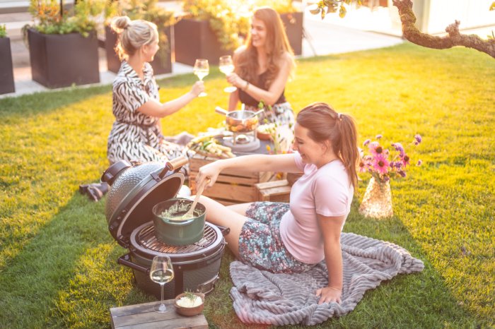 Das Big Green Egg MiniMax bietet unzählige Zubereitungsmöglichkeiten