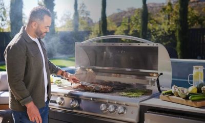 Blaze by Everdure Einbaugrill aus massivem Edelstahl Blaze by Everdure Einbaugrill aus massivem Edelstahl
