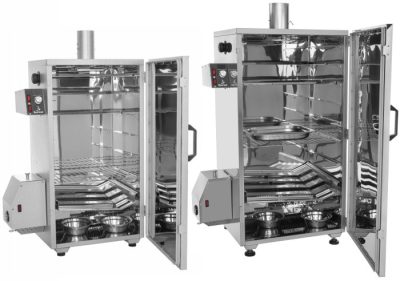 Borniak Räucherofen Modelle UWD-70 Alu/Zink und BBDS-150 Edelstahl Borniak Räucheröfen gibt es in verschiedenen Ausführungen