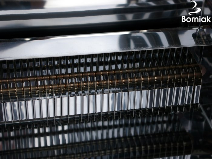 Heizstab im Borniak Räucherofen sorgt für stabile Temperaturen bis 120 °C