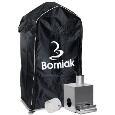 Borniak Zubehör für Räucherofen Umfangreiches Zubehör Sortiment von Borniak: Abdeckhauben, Kaltrauchadapter, Trockner u..v.m.