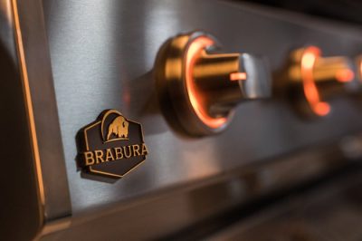 Brabura Planchagrill in massiver Edelstahl-Qualität