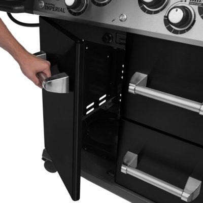 Broil King Gasgrill Imperial 590 IR Black Broil King Gasgrill Imperial 590 IR Black mit Schubladen und Schränken