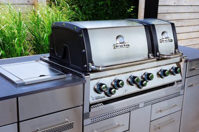 Broil King Einbaugrill Broil King Imperial S690 Einbaugrill mit Seitenbrenner