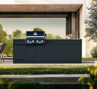 Broil King Outdoor Küche Baron MOK - modular planbar mit Baron Shadow Einbaugrills