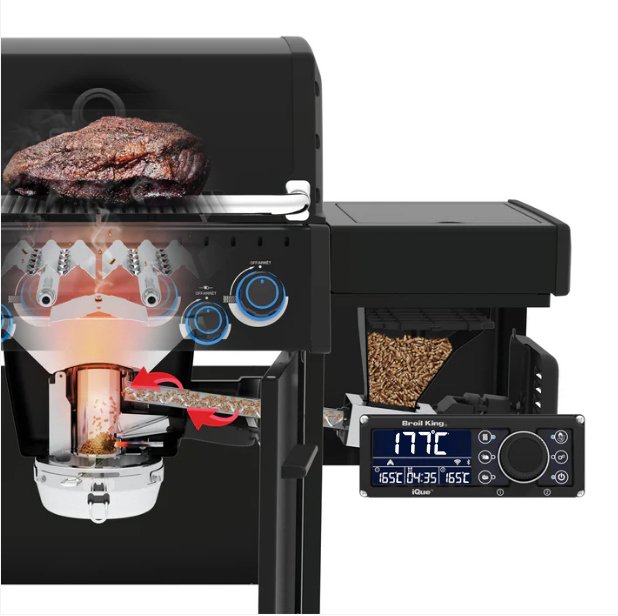 Broil King Baron 490 X Shadow mit Pelletmodul