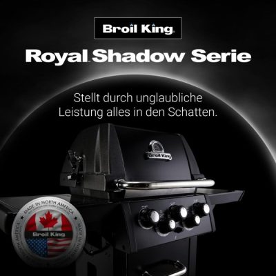 Broil King Royal 390 Shadow Gasgrill Broil King Royal 390 Shadow Gasgrill mit Top-Ausstattung